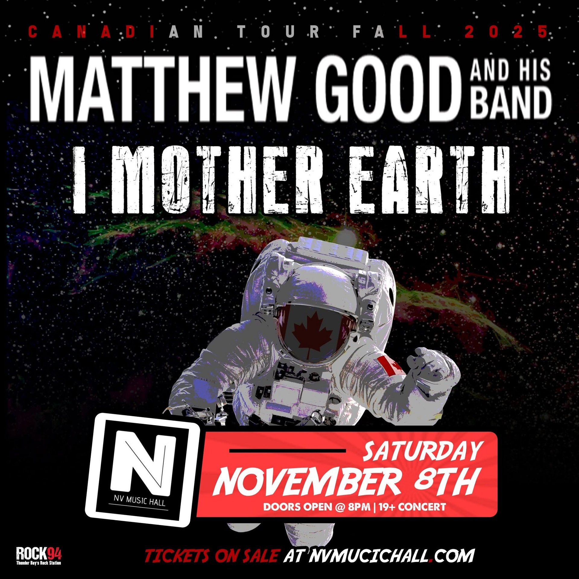 MATTHEW GOOD AND HIS BAND with I MOTHER EARTH