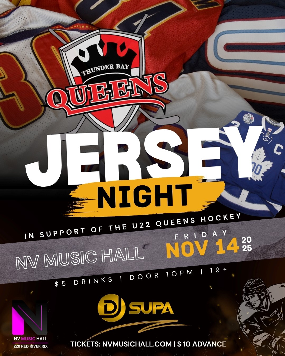 QUEENS JERSEY NIGHT